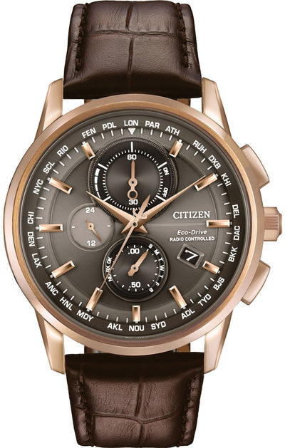 Citizen Eco-Drive Men's World Chronograph A-T Watch