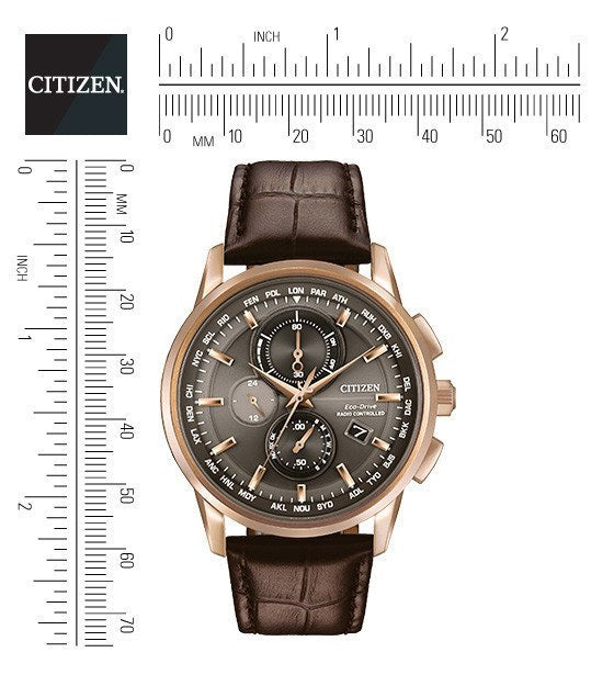 Citizen Eco-Drive Men's World Chronograph A-T Watch