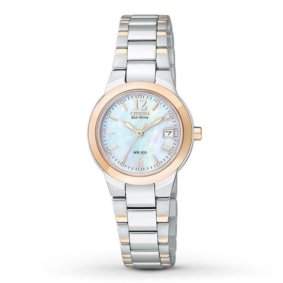 Citizen Eco-Drive Women's Silhouette Rose-Tone Watch