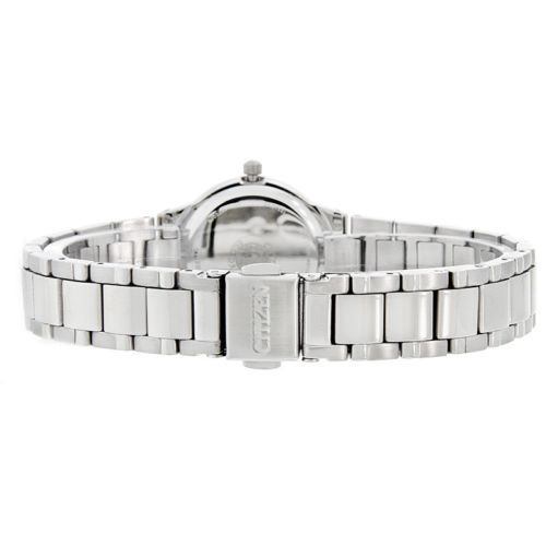 Citizen Eco-Drive Women's Silhouette Silver-Tone Stainless Steel Watch