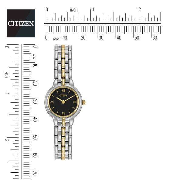 Citizen Eco-Drive Women's Silhouette Two-Tone Watch