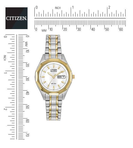 Citizen Eco-Drive Women's Two-Tone Bracelet Watch