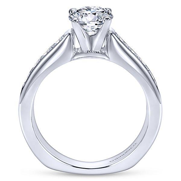 Bead Set Princess Cut Diamond Ring .30 Cttw 14K Gold 200A 4.25