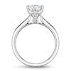 DIAMOND ENGAGEMENT RINGS - 14K White Gold .02cttw Traditional Diamond Engagement Ring