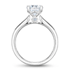 DIAMOND ENGAGEMENT RINGS - 14K White Gold .02cttw Traditional Diamond Engagement Ring