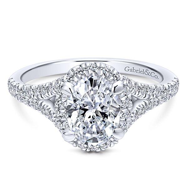 2.86 Ct Oval Cut Lab-Created Halo Diamond Single Halo Engagement & Wedding  Rings | eBay