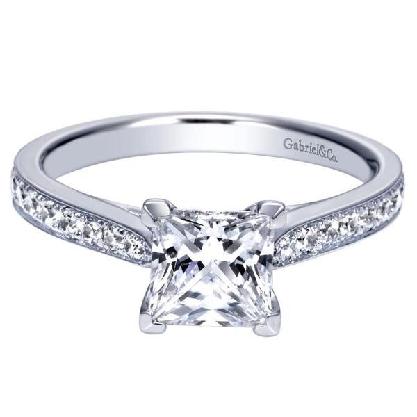 Princess Cut Engagement Ring - Nathan Alan Jewelers