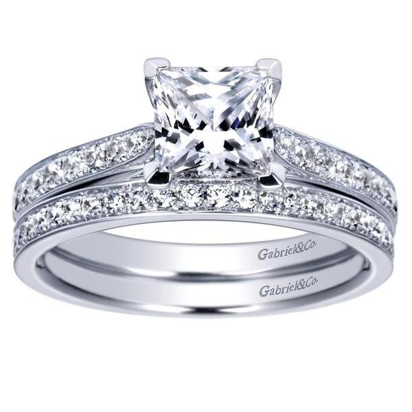 Princess diamond wedding ring Clearance