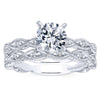 Victorian Marquise Shaped Station Diamond Ring .12 Cttw 183A