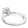 DIAMOND ENGAGEMENT RINGS - 14K White Gold .25cttw Diamond Engagement Ring #819A