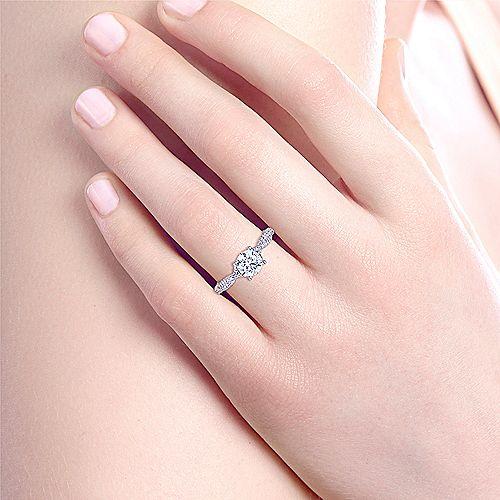 Solitaire Ring 925 Sterling Silver Women | Wedding Ring Women 24k Original  Diamond - Rings - Aliexpress