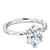 Polished Woven Engagement Ring 14K White Gold 861A