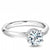 Traditional Diamond Engagement Ring 14K White Gold 862A