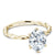 Polished Woven Engagement Ring 14K Yellow Gold 900A