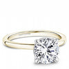 DIAMOND ENGAGEMENT RINGS - 14K Yellow Gold Solitaire 2ct Round Diamond Engagement Ring #908A
