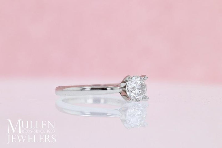 DIAMOND ENGAGEMENT RINGS - Loren - 1ct Round Solitaire Diamond Engagement Ring
