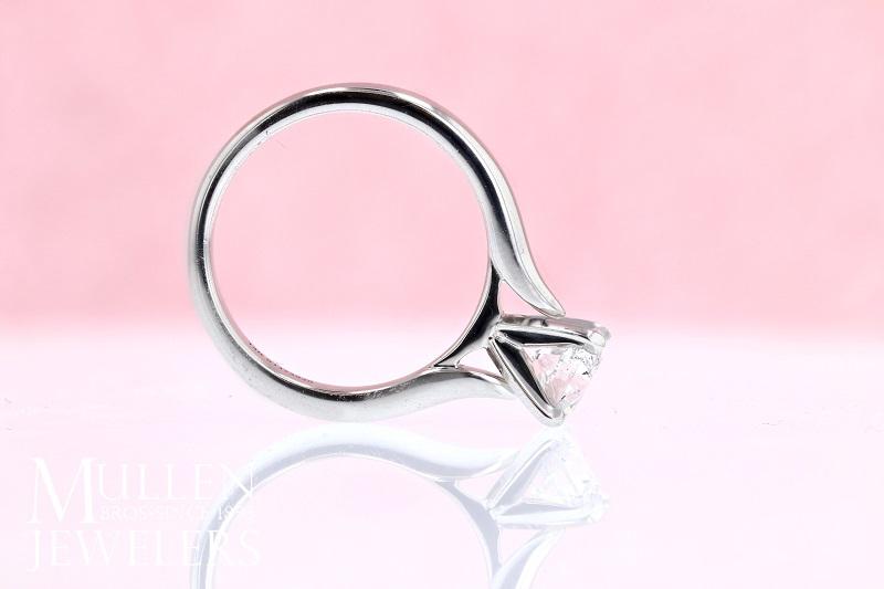 DIAMOND ENGAGEMENT RINGS - Loren - 1ct Round Solitaire Diamond Engagement Ring