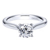 DIAMOND ENGAGEMENT RINGS - Loren - 9/10ct Round Solitaire Diamond Engagement Ring