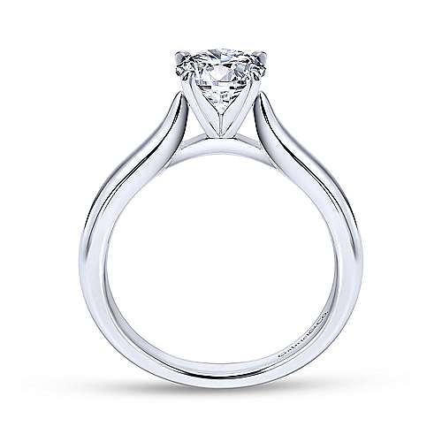 DIAMOND ENGAGEMENT RINGS - Loren - 9/10ct Round Solitaire Diamond Engagement Ring