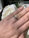 DIAMOND ENGAGEMENT RINGS - Rebecca - Cathedral Pave 2/3cttw Round Diamond Engagement Ring