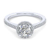 DIAMOND ENGAGEMENT RINGS - Sophia - Round Halo 1cttw Diamond Engagement Ring