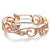 Floral Stackable Diamond  Band 14K Rose Gold