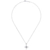 DIAMOND JEWELRY - Starburst Diamond Fashion Necklace