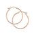 Small Hoop Earrings 14K Rose Gold 20mm | Mullen Jewelers
