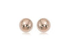 EARRINGS - 14k Rose Gold 6mm Ball Earrings