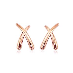 Mullen Rose Gold Hoop Earrings