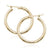 Hoop Earrings 14K Yellow Gold 25mm  | Mullen Jewelers