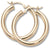 Medium Tube Hoop Earrings 14K Yellow Gold