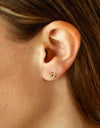 EARRINGS - 14K Yellow Gold Small Love Knot Earrings