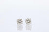 EARRINGS - 18K White Gold .65cttw Round Diamond Stud Earrings