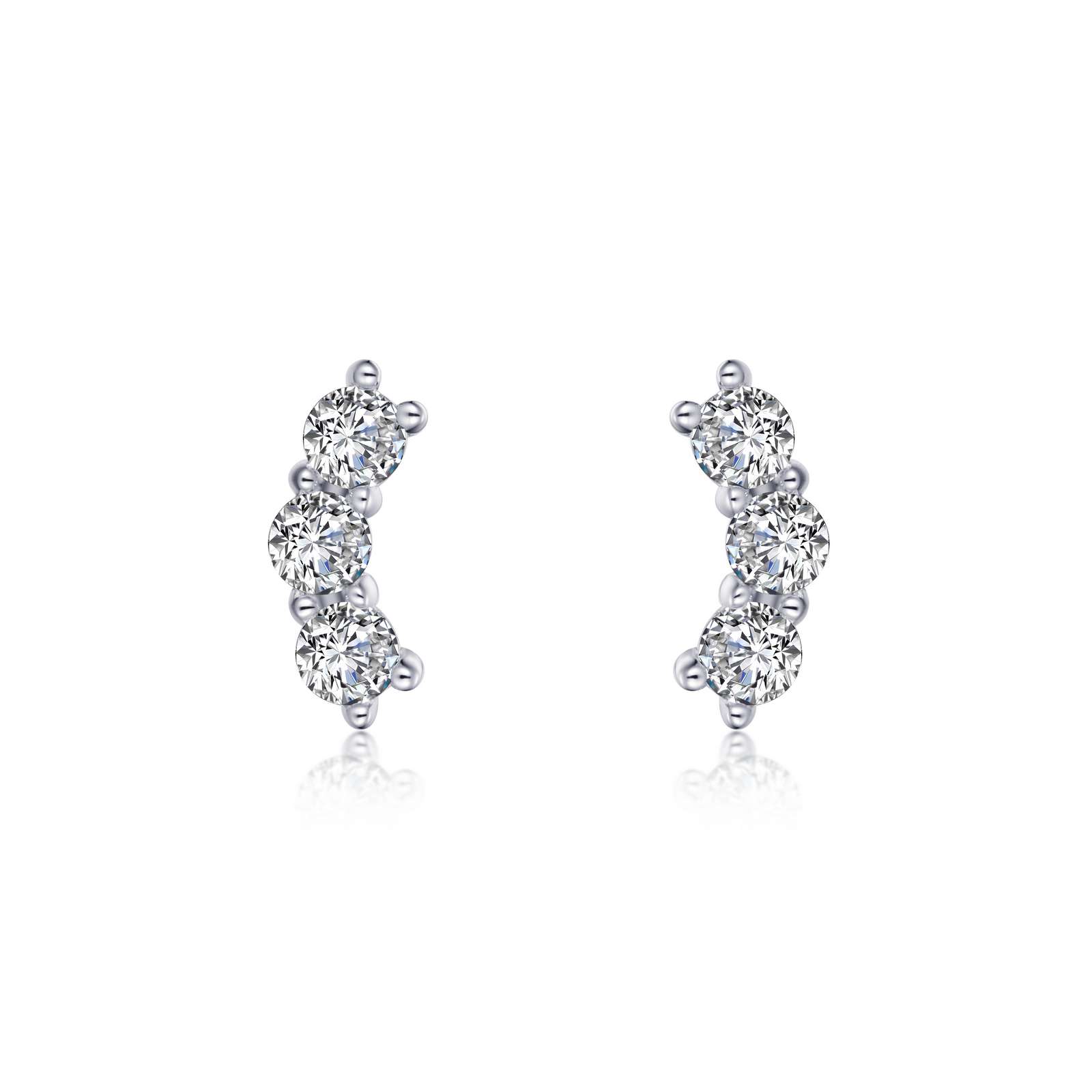 Buy Elly Moissanite Earrings India | Fiona Diamonds