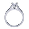 ENGAGEMENT - 1.32cttw Classic Channel Set Round Diamond Engagement Ring