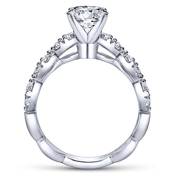 ENGAGEMENT - 1.50cttw Prong Set Vintage Style Round Diamond Engagement Ring