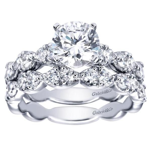 ENGAGEMENT - 1.50cttw Prong Set Vintage Style Round Diamond Engagement Ring