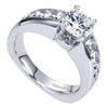 ENGAGEMENT - 2.05cttw Graduated Channel Set Round Diamond Engagement Ring