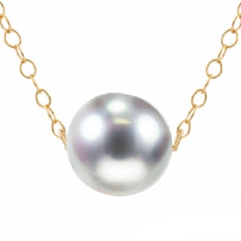 JEWELRY - 14k Gold 6mm Single Add-a-pearl Starter Necklace
