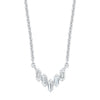 NECKLACES - 14k White Gold .10cttw Diamond Pendant Necklace