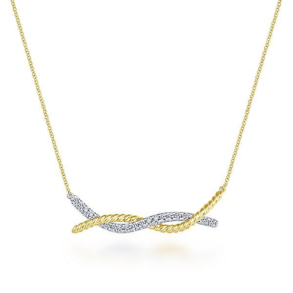 Double Heart Infinity Diamond Necklace | Jewelry by Johan - Jewelry by Johan
