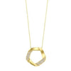 NECKLACES - 14k Yellow Gold .16cttw Diamond Pendant Necklace