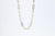 Paper Clip Necklace 3mm 14K Yellow Gold 18"
