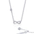Lafonn Sterling Silver Infinity Charm Necklace