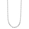 NECKLACES - Sterling Silver 24" Necklace Made With Paperclip Chain