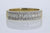 Baguette And Round .68 Cttw Diamond Ring 14k Yellow Gold