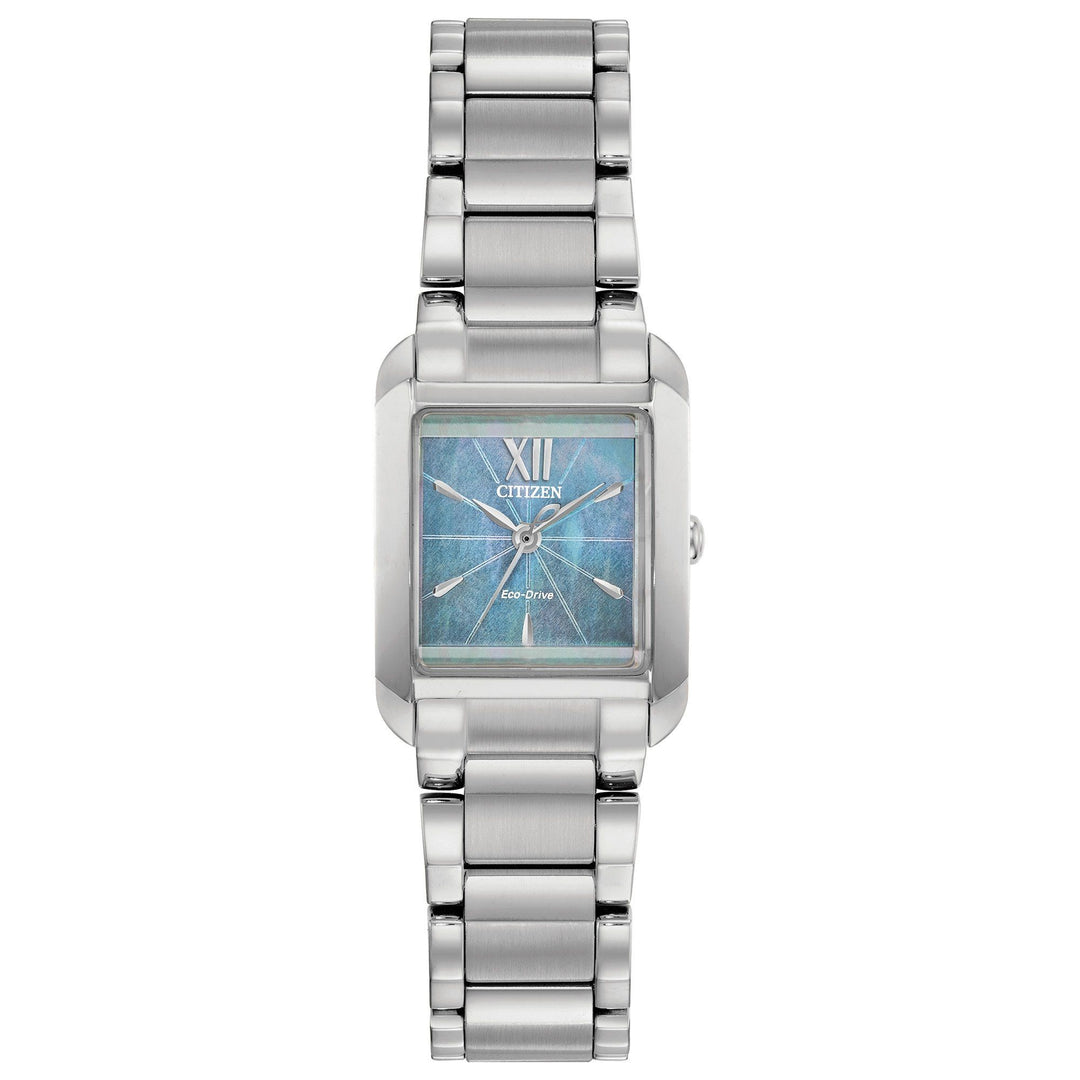 Citizen Eco-Drive L Collection Women's Blue Mother-of-Pearl Watch