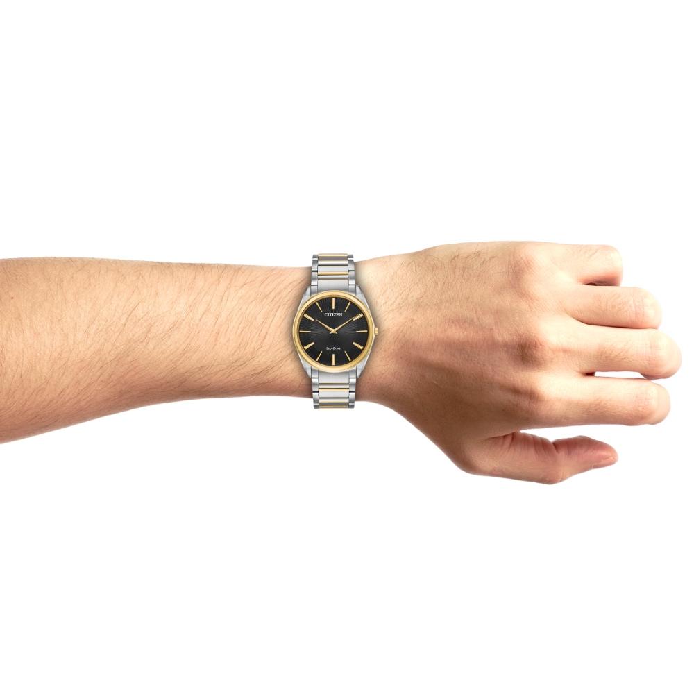 Citizen Eco-Drive Men's Stiletto Two-Tone Watch