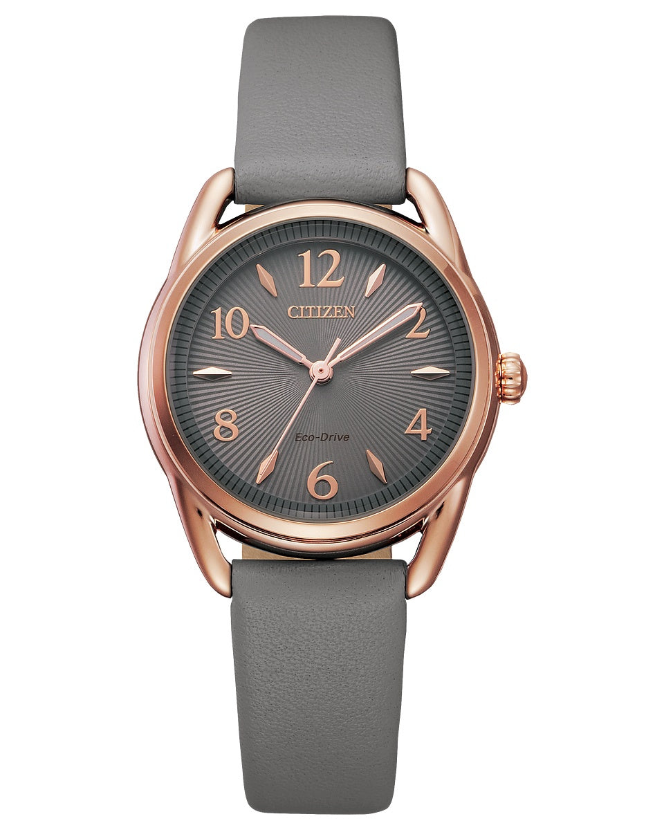Citizen ladies sales watch leather strap